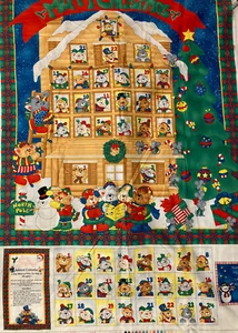 Jolly Happenings"" Adventskalender Projekttafel Carol Strich 29x44 - Bild 1 von 3