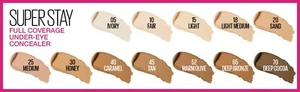 Corrector debajo de los ojos Maybelline Super Stay cobertura completa, larga duración elige - Imagen 1 de 1