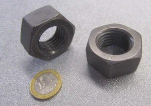Metric Hex Nut, Class 12 Steel, RH, M24 x 3 x 36 mm x 19 mm H, 2 Pcs - Bild 1 von 14