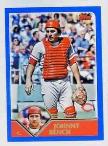 2023 Topps Archives #294 Johnny Bench Cincinnati Rojos - Imagen 1 de 2