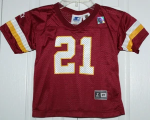 Maglia Washington Redskins Vintage 1998 Starter NFL Nuova con etichette Taglia 3T Terry Allen - Foto 1 di 3