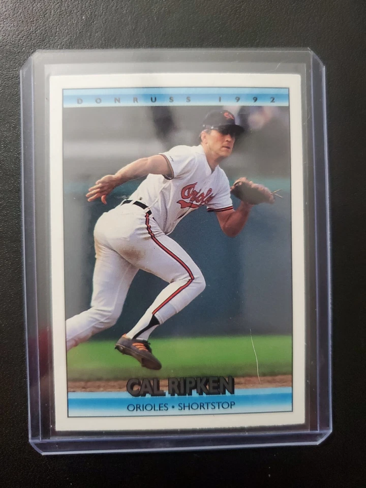 1992 Donruss #35 Cal Ripken With Period after Inc Baltimore Orioles HOF - Image 1 of 1