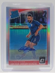 2018-19 CAMERON CARTER VICKERS AUTO PANINI DONRUSS OPTIC HOLO RATED ROOKIE RC - Picture 1 of 2