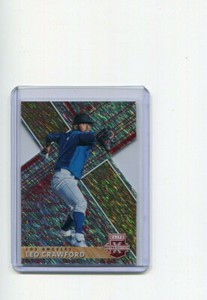 2019 Elite Extra Edition Status Red Die Cut Leo Crawford 95/99