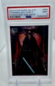 2024 Star Wars Galaxy STORMING THE JEDI TEMPLE #PD-8 WAVE Refractor /99 PSA 9 - Picture 1 of 2