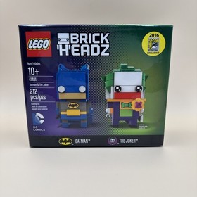 LEGO DC Brickheadz: Batman & the Joker (41491) - 2016 SDCC New Sealed Sample