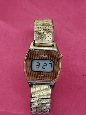 PHASAR SEARS и ROEBUCK часы Y450-4210 золотистый кварц цифровой женщин - Изображение 1 из 4