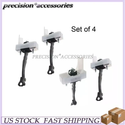 Set of 4 Door Check Stop Strap Fits For 2014-2019 Toyota Highlander Foto 1 de 4