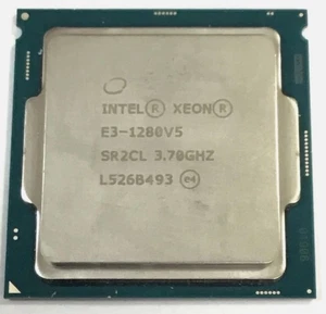 Intel Xeon E3-1280 V5 LGA-1151 CPU Processor SR2CL Quad-Core 3.70GHz 8MB 80W - Picture 1 of 2