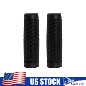 1" & 7/8" Non-Slip Soft Hand Grips Rubber For Triumph Honda Kawasaki Universal - Picture 1 of 7