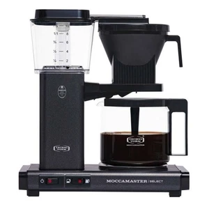 Moccamaster KBG Select Drip coffee maker 1.25 L Ground coffee 1520 W Black Grey - Afbeelding 1 van 1
