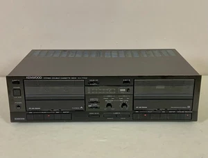 Kenwood KX-77CW Dual Auto Reverse Cassette Deck, Dolby B/C, Reconditioned - Afbeelding 1 van 12