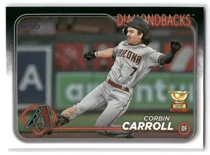 Béisbol Corbin Carroll 2024 Topps #156 Arizona Diamondbacks - Imagen 1 de 2