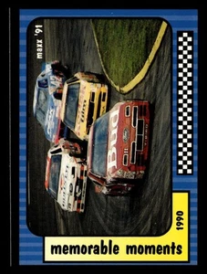 Geoff Bodine Chad Little Ernie Irvan Kyle Petty Cars 1991 Maxx Racing Card #140 - Picture 1 of 2
