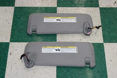 15-20 YUKON XL Gray LH RH Driver Passenger Sunvisor Sun Visor Pair Factory OEM Foto 1 de 4