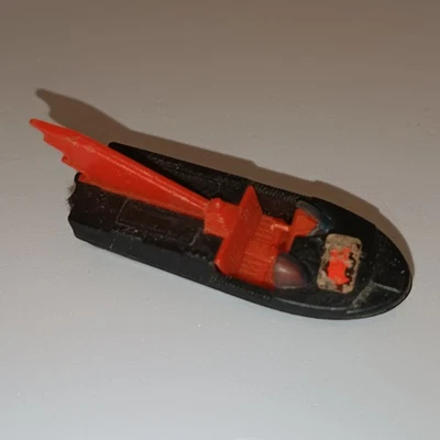 Corgi Juniors 3” BATMAN BOAT Diecast Toy Car 1976 Vintage BATBOAT Rare - Immagine 1 di 4