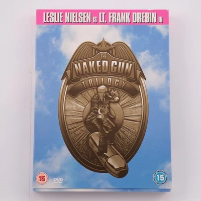 The Naked Gun Trilogy DVD (2005) Boxset 3 Movies The Smell of Fear Final Insult - Image 1 of 4