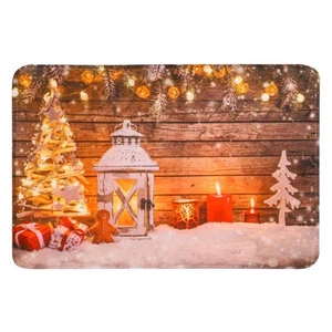 Christmas Welcome Doormat Indoor Outdoor Holiday Carpet Decorative Floor Mat - Picture 1 of 9