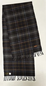 Louis vuitton Cashmere & Merino Wool Multicolour Check Scarf - Picture 1 of 9