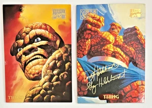 1996 Marvel Masterpieces Thing 49 Card NMT - Picture 1 of 2