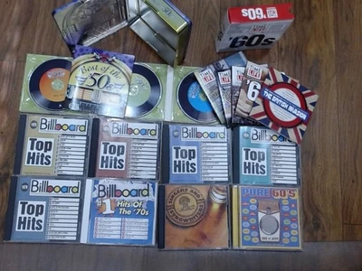 Lot of 20 Assorted CDs 50s, 60s, & 70s -VINTAGE Rock & Roll + 1 DVD See Photos — 第 1/4 张图片