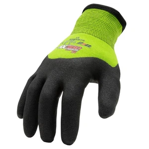 212 Performance AX360 Cold Grip C5 Hi Viz Work Gloves AXCGC5-88 - Picture 1 of 5