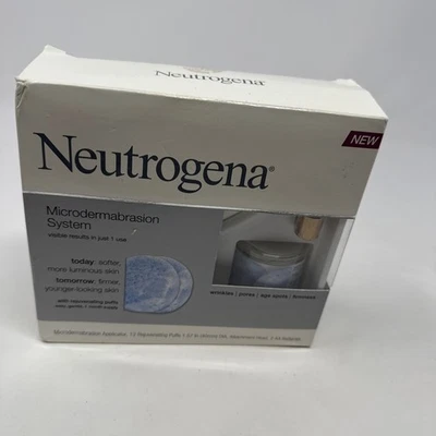 Kit de Sistema de Microdermabrasión Neutrogena con 12 Incansiones Rejuvenecedoras NUEVA CAJA ABIERTA Foto 1 de 4