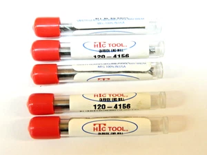 5 PCS.  5/32"  Solid Carbide 4 Flute Center Cutting End Mills  HTC TOOL  120-415 - Picture 1 of 7