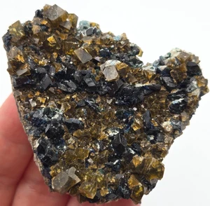 +++ LAZULITE, SIDERITE RAPID CREEK, YUKON TERRITORY, CANADA +++ - Picture 1 of 8