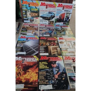1982 Mechanix Illustrated Magazines Complete Year Lot Of 12 - Picture 1 of 15