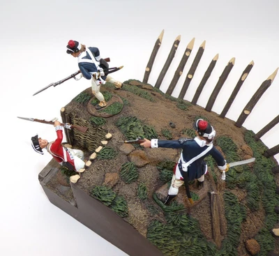 Britains Toy Soldiers Am Revolution #17758 Redoubt #10 American Assault #2 2006 - Image 1 of 4