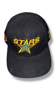 vtg NOS Dallas Stars Hat Cap Snap Back Black Sports Specialties Mens NHL - Picture 1 of 11