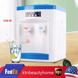5 Gallon Hot Cold Water Dispenser Countertop Water Cooler Dispenser TOP Loading - Picture 1 of 19