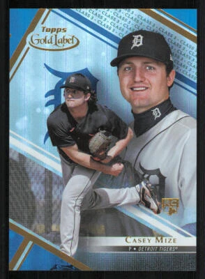 2021 Topps Gold Label Class 3 #68 Casey Mize - Image 1 of 2