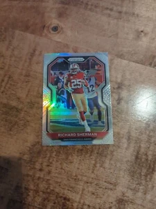 2020 Panini Prizm Silver Prizm Richard Sherman San Francisco 49ers #287 - Imagen 1 de 2