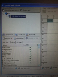 Spirent Abacus 50 AB50-001 Generatore di chiamate analogico con SWF-0106, 0107, 0108, 0111 - Foto 1 di 3
