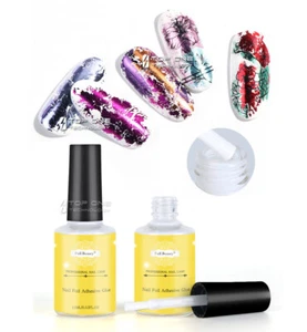 2 Bottles Star Glue Adhesive for Nail Art Transfer Foil Sheets Stickers 1001Ax2 - Picture 1 of 5
