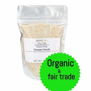 Organic Sesame Seeds (Natural Coloring, No Dyes) - Picture 1 of 12