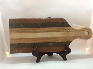 Handgefertigtes Holz Schneidebrett ~ John Brandeberry Middlebury, Indiana - Bild 1 von 9