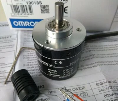 1pc Incremental Rotary Encoder 600p/r 5-24v DC E6B2-CWZ6C NPN 600P - Image 1 of 4