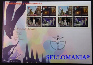 2017 SEMANA SANTA EASTER HOLY WEEK EDIFIL 5136 / 39 SPD FDC TC20279 - Picture 1 of 1
