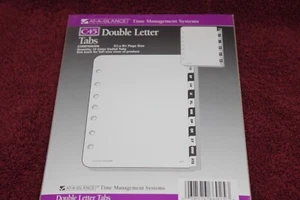 A colpo d'occhio schede doppia lettera 12 schede con codice colore - 5,5 x 8,5 C45 - Foto 1 di 2