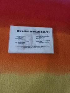 Epic Audio Buyways 201/'91(NEW-  Vintage Cassette Tape Sampler- promo release) - Picture 1 of 4