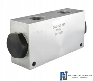 Aluminium Mengenteiler - Stromregelventil Teilung 50/50 3/8" 4-12L/min 210b - Bild 1 von 3