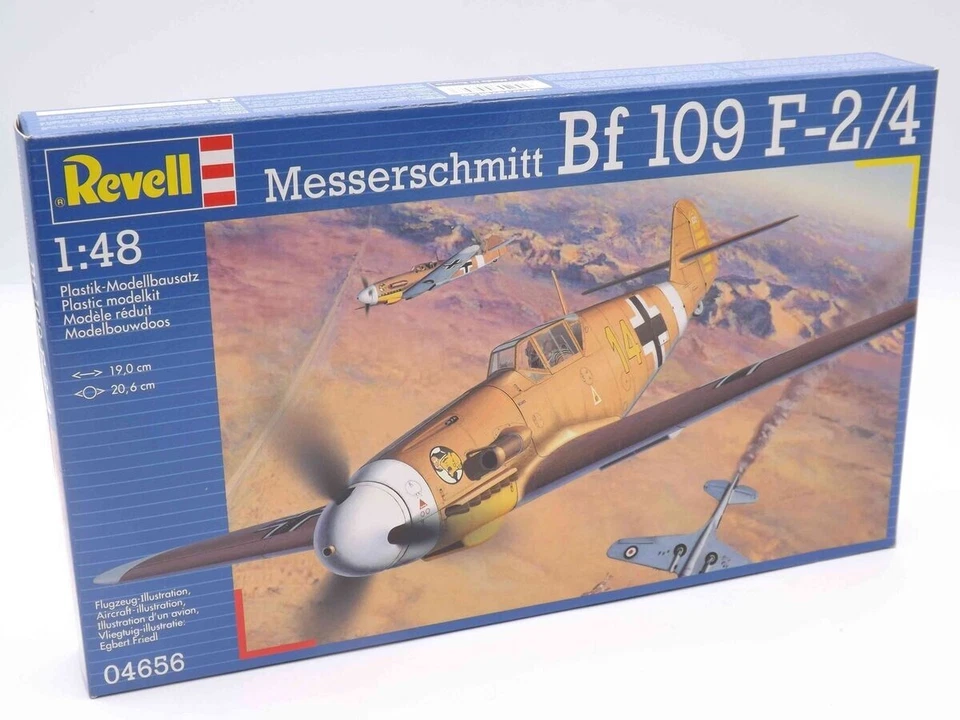 Messerschmitt Bf-109 F2/4 - 1:48 - Revell - 04656 - Immagine 1 di 1