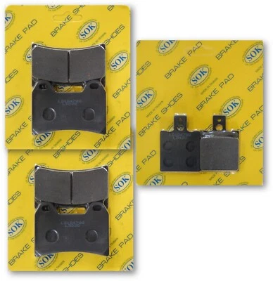 FRONT&REAR BRAKE PADS fit DUCATI S SP SPS 748  1999-2003 R748 - Image 1 of 3