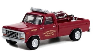 FORD F-250 Brush Truck - Fallston, NC 1978 - Fire Department - Greenlight 1:64 - Picture 1 of 6