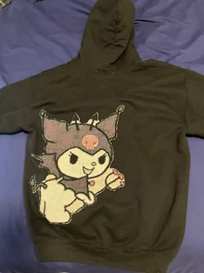 Black Vendetta Medium Hoodie - Picture 1 of 3