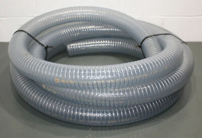 Kuri Tec Polyspring Suction & Transfer Hose K7160, 2-1/4" x 25ft, Food Grade PVC - Image 1 of 4