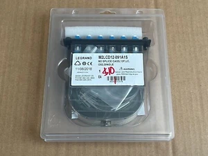LEGRAND M2LCD12-091A1S M2 Spleißkassette, 12 Single Fiber, LC Duplex, OS2 NEU - Bild 1 von 3
